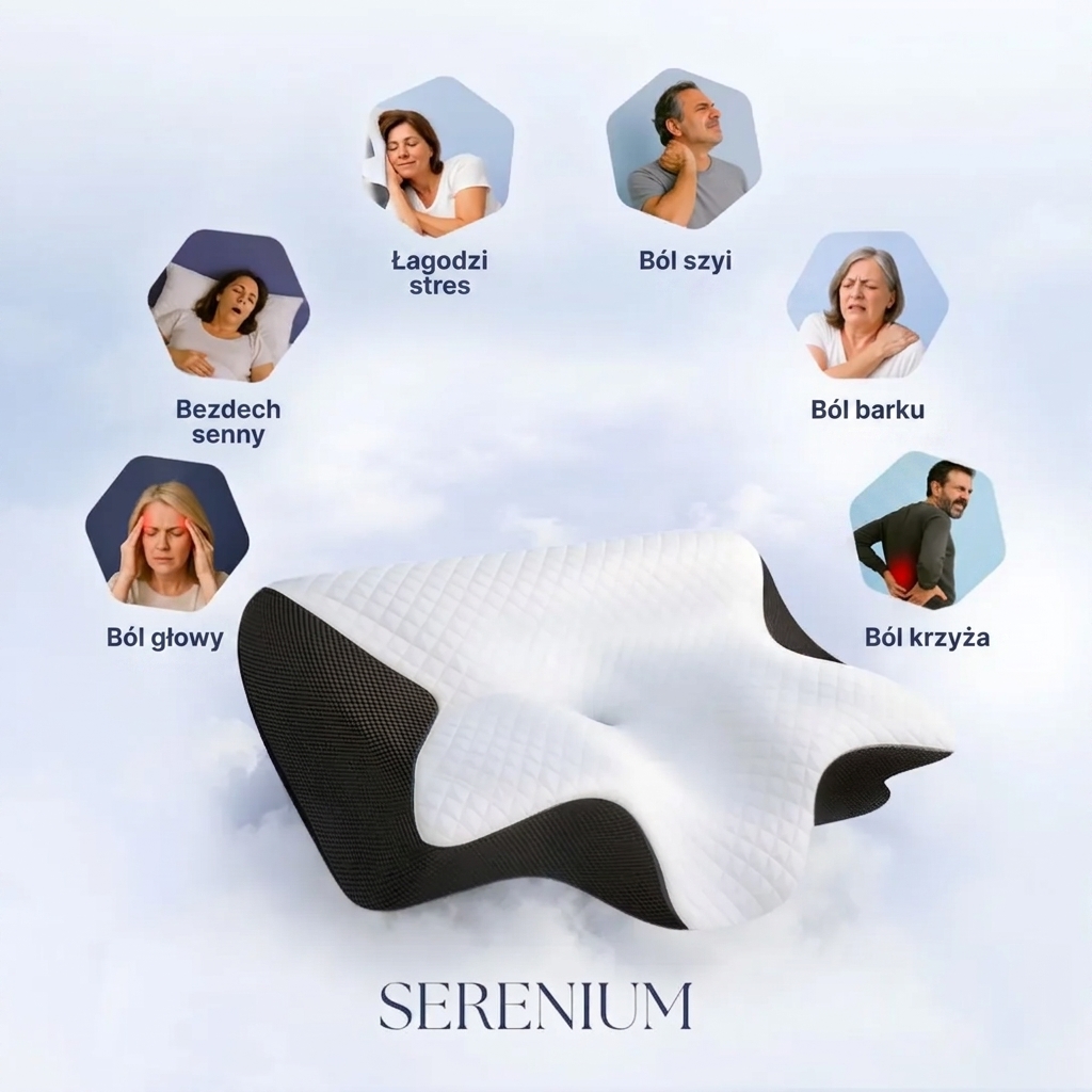 OrthoSleep — Poduszka Ortopedyczna Memory Foam